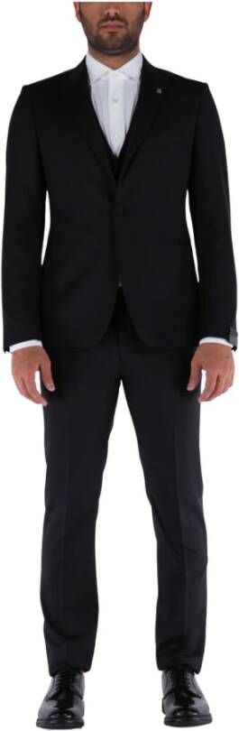 Tagliatore Pakken met enkele borsten , Zwart, Heren