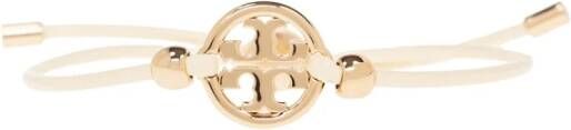 TORY BURCH ‘Miller’ brass bracelet , Beige, Dames
