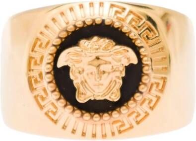 Versace Ringen Zwart Heren