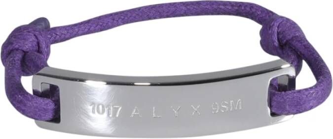 1017 Alyx 9SM Armbanden Paars Heren