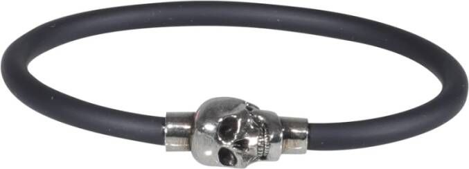 alexander mcqueen Bijoux Black , Zwart, Heren