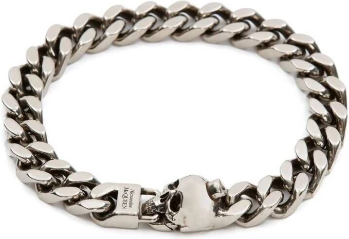alexander mcqueen Bijoux Silver , Grijs, Heren