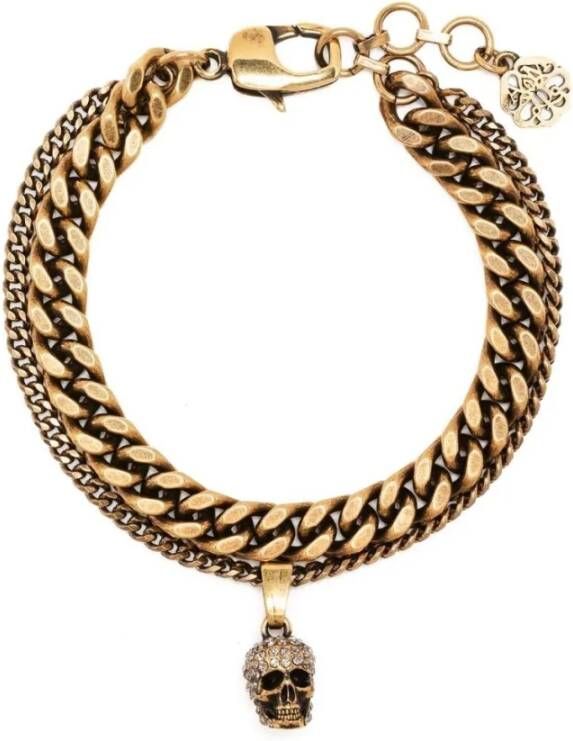 alexander mcqueen Bijouxarmbanden , Geel, Dames