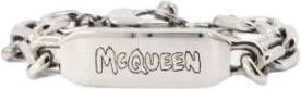 alexander mcqueen Bracelet Graffiti , Grijs, Unisex