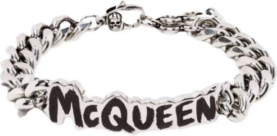 alexander mcqueen Armbanden Grijs Heren