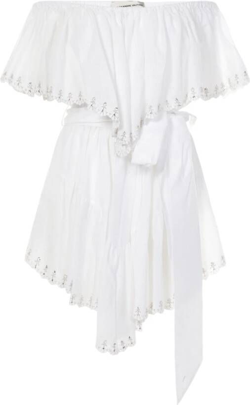 Alexandre Vauthier Jurk , Wit, Dames