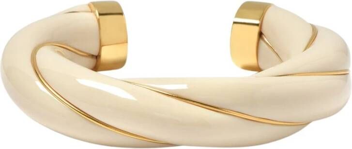 Aurélie Bidermann Diana Maxi armband , Beige, Dames