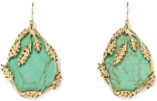 Aurélie Bidermann Oorbellen Groen Dames