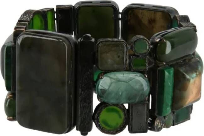 Bottega Veneta Vintage Pre owned Fabric bracelets , Zwart, Dames