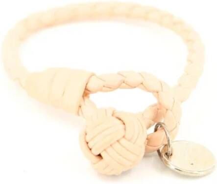 Bottega Veneta Vintage Pre owned Felt bracelets , Beige, Dames