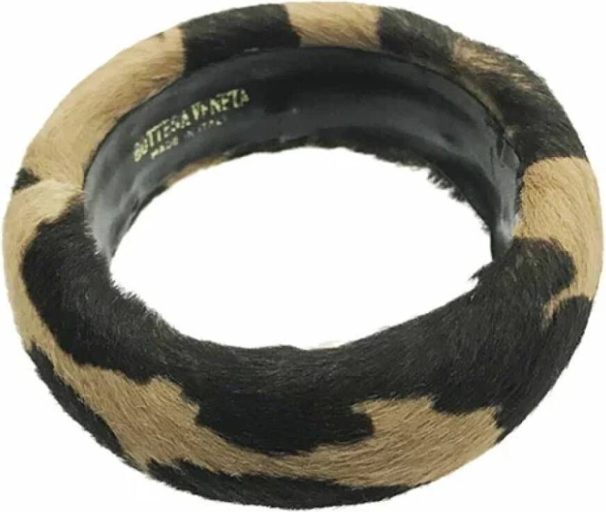 Bottega Veneta Vintage Pre owned Fur bracelets , Bruin, Dames