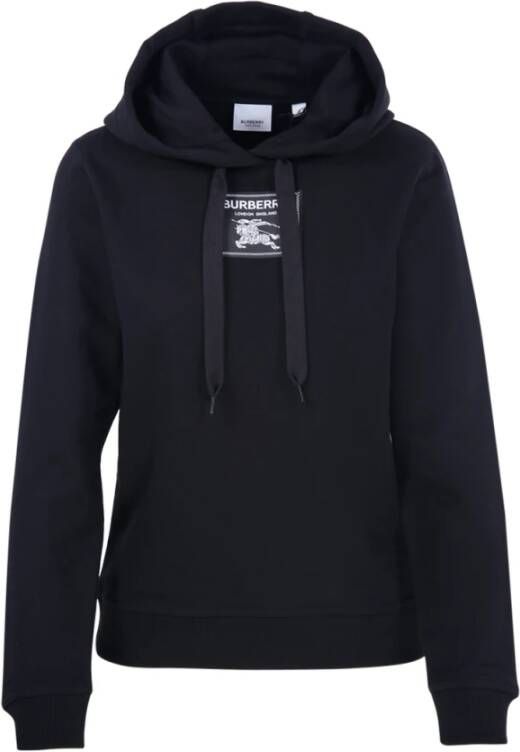Burberry Hoodies & Sweatvesten Zwart Dames