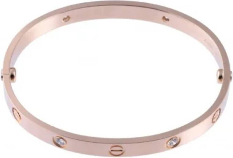 Cartier Vintage Pre owned Rose Gold bracelets , Geel, Dames