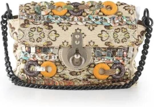 Handtassen voor het eigendom van canvas Chloé Pre owned, Beige, Dames