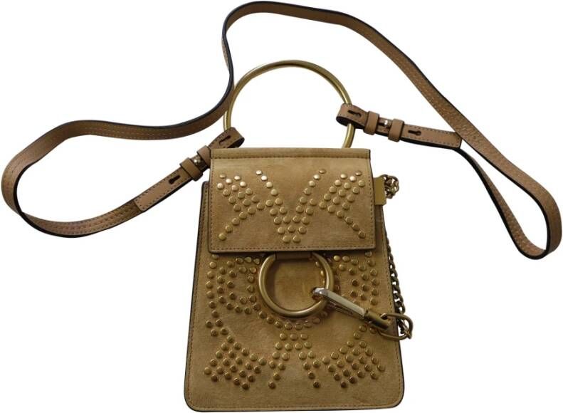 Preated tassen Chloé Pre owned, Beige, Dames