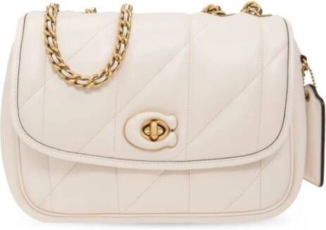 Coach Madison kussen schoudertas , Beige, Dames