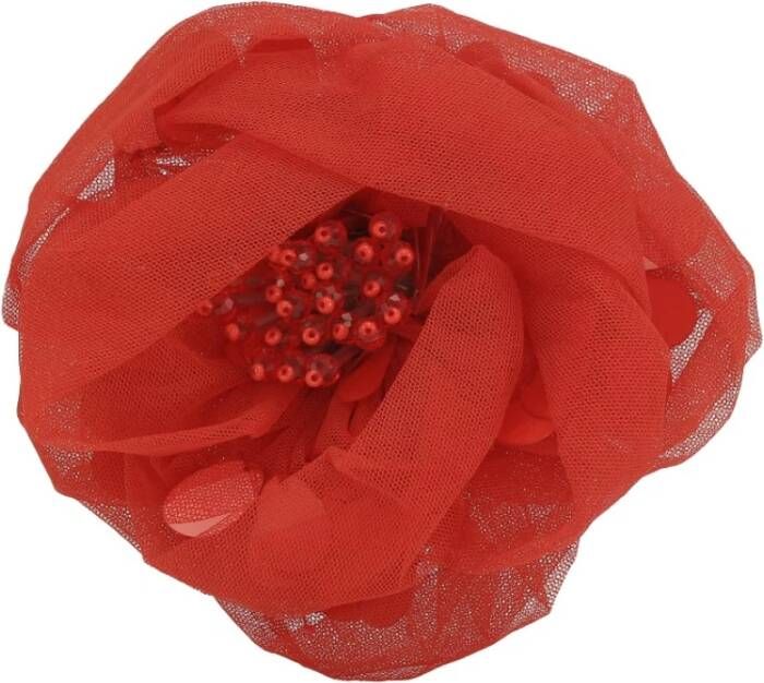 Custommade Ziba Rose broches , Rood, Dames