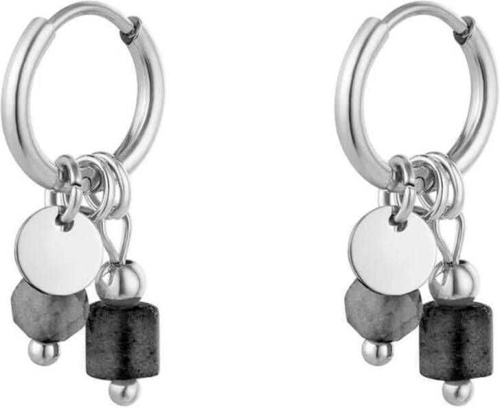 Dansk Copenhagen Oorbellen Grijs Dames