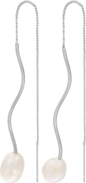 Dansk Copenhagen Oorbellen Grijs Dames