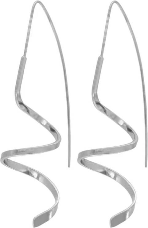 Dansk Copenhagen Oorbellen Grijs Dames