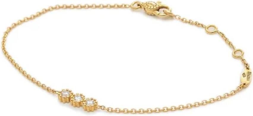 Dior Vintage Pre owned Yellow Gold bracelets , Geel, Dames
