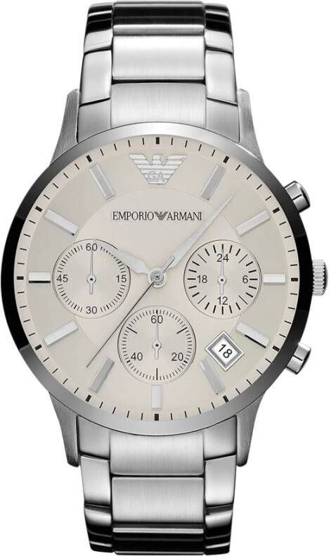 Emporio Armani Bekijk Ar2458 , Grijs, Heren