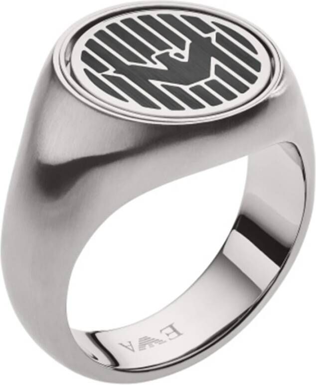 Emporio Armani Egs2727040 Ring , Grijs, Heren