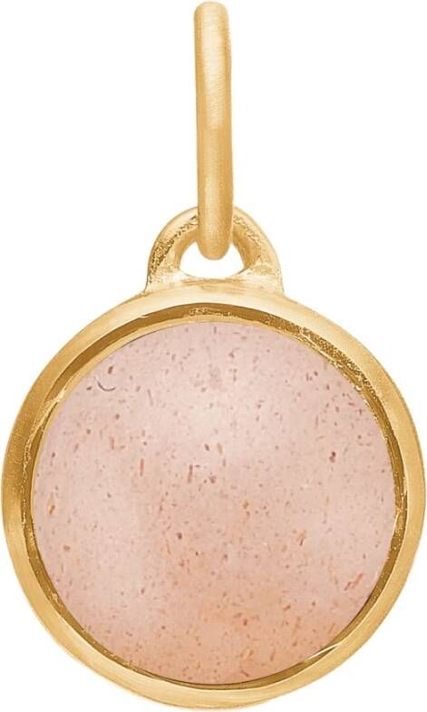 Frk. Lisberg NOA hanger perzik maansteen , Oranje, Dames