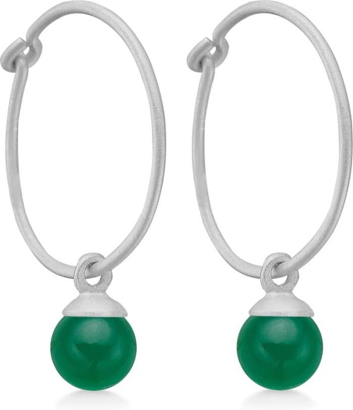 Frk. Lisberg Oorbellen , Groen, Dames