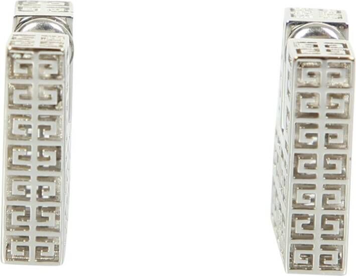 Givenchy Monogram oorbellen , Grijs, Dames