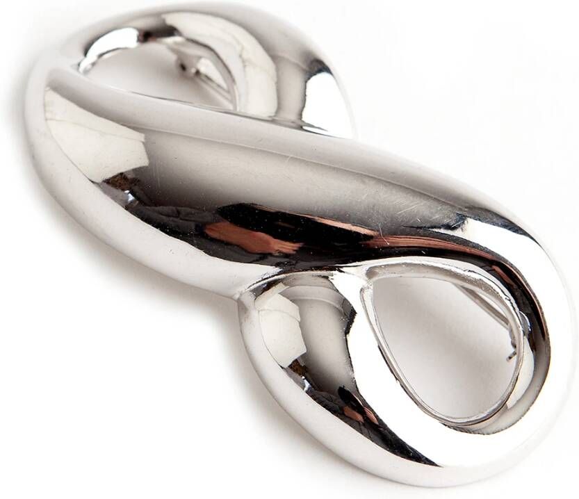 acht vormige broche Givenchy Pre owned, Grijs, Dames