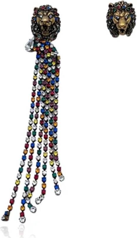 Gucci Vintage Pre owned Earrings , Zwart, Dames