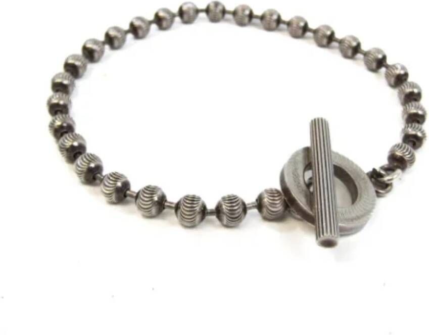 Gucci Vintage Pre owned Silver bracelets , Grijs, Dames
