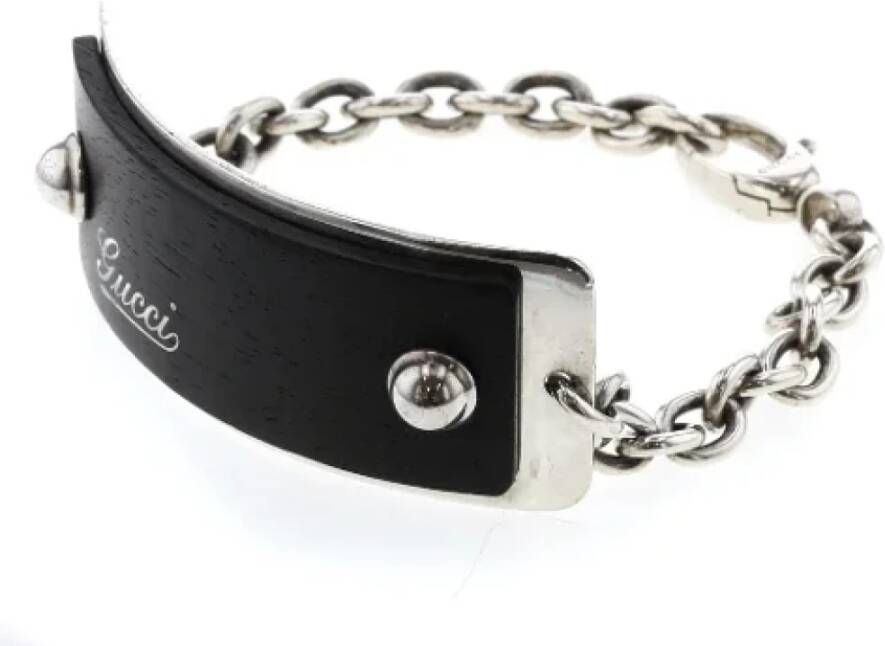 Gucci Vintage Pre owned Silver bracelets , Grijs, Dames