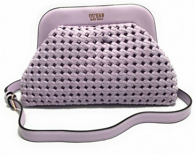 Guess Borsa tracolla Sicilia satchel Bs22Gu99 Wg849017 , Paars, Dames