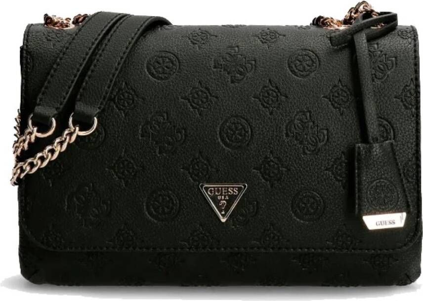 Guess Crossbodytas Helaina Convertible Xbody Flap Zwart