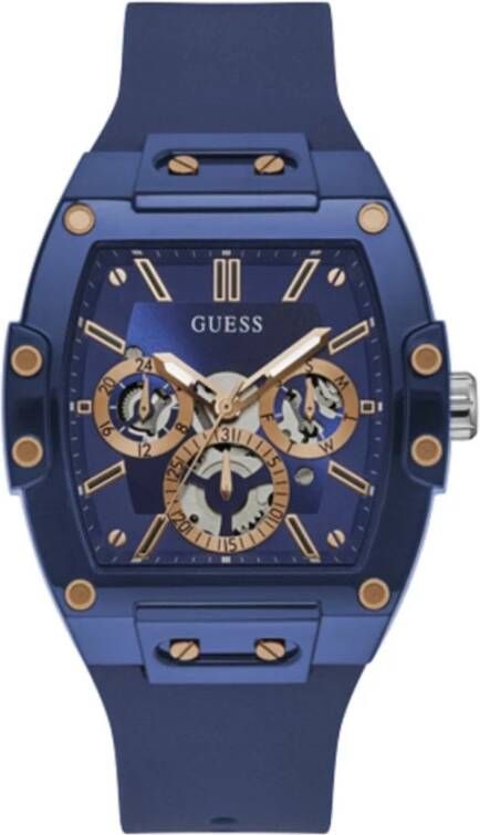 Guess Horloge , Blauw, Heren