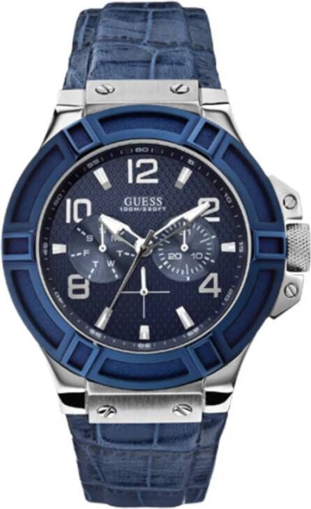 Guess Horloge , Blauw, Heren
