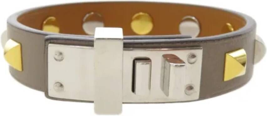 Hermès Vintage Pre owned Bracelets , Bruin, Dames