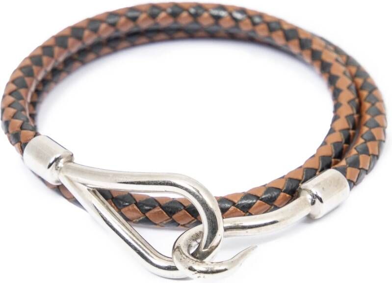 Hermès Vintage Pre owned Bracelets , Bruin, Dames