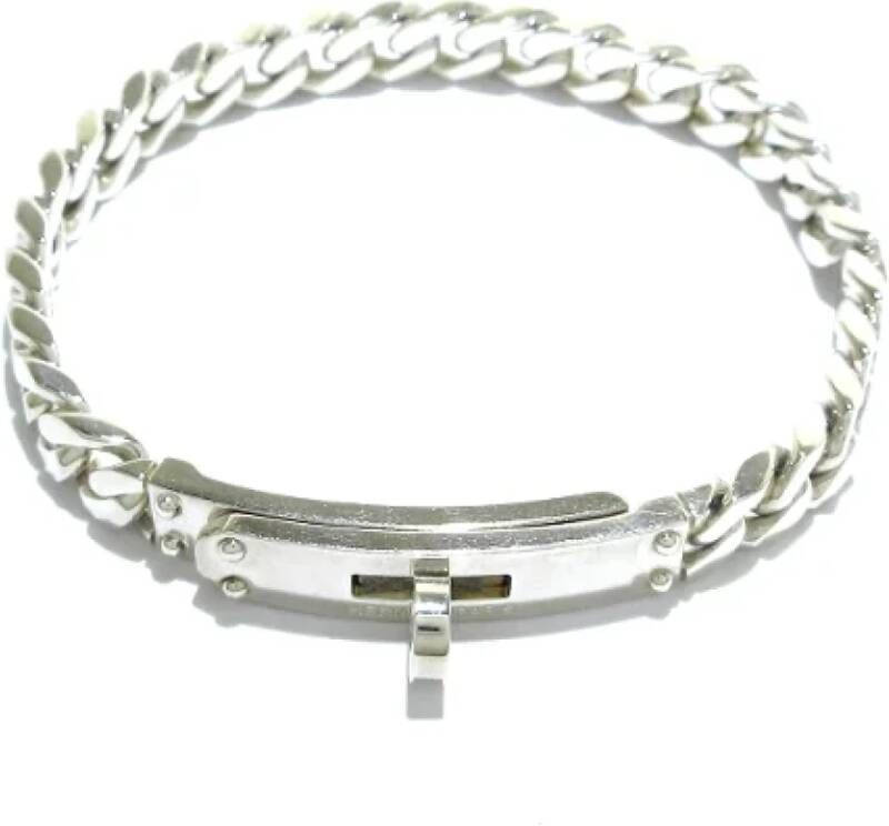 Hermès Vintage Pre owned Silver bracelets , Grijs, Dames