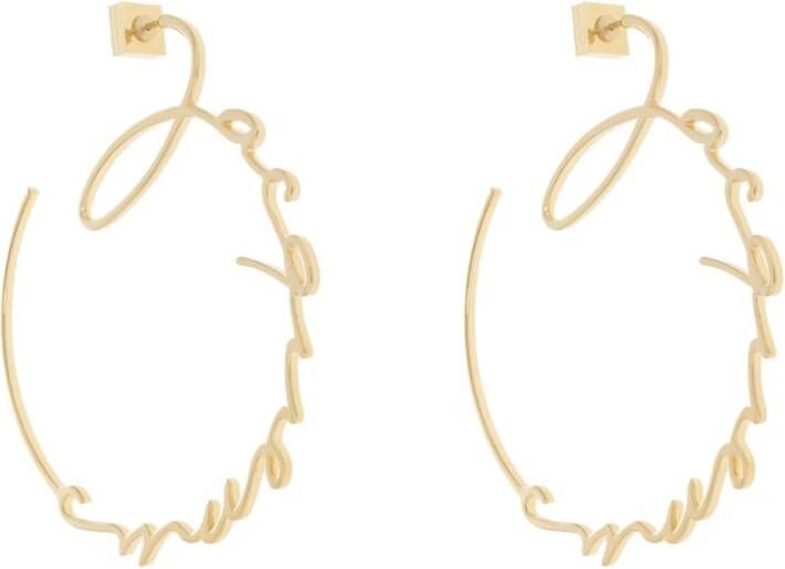 Jacquemus Oorbellen Geel Dames