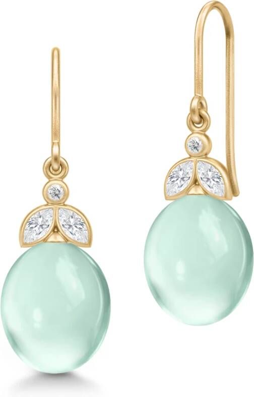 Julie Sandlau Oorbellen Blauw Dames