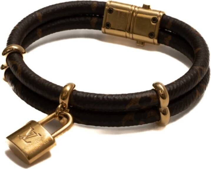 Louis Vuitton Vintage Pre owned Bracelets , Bruin, Dames