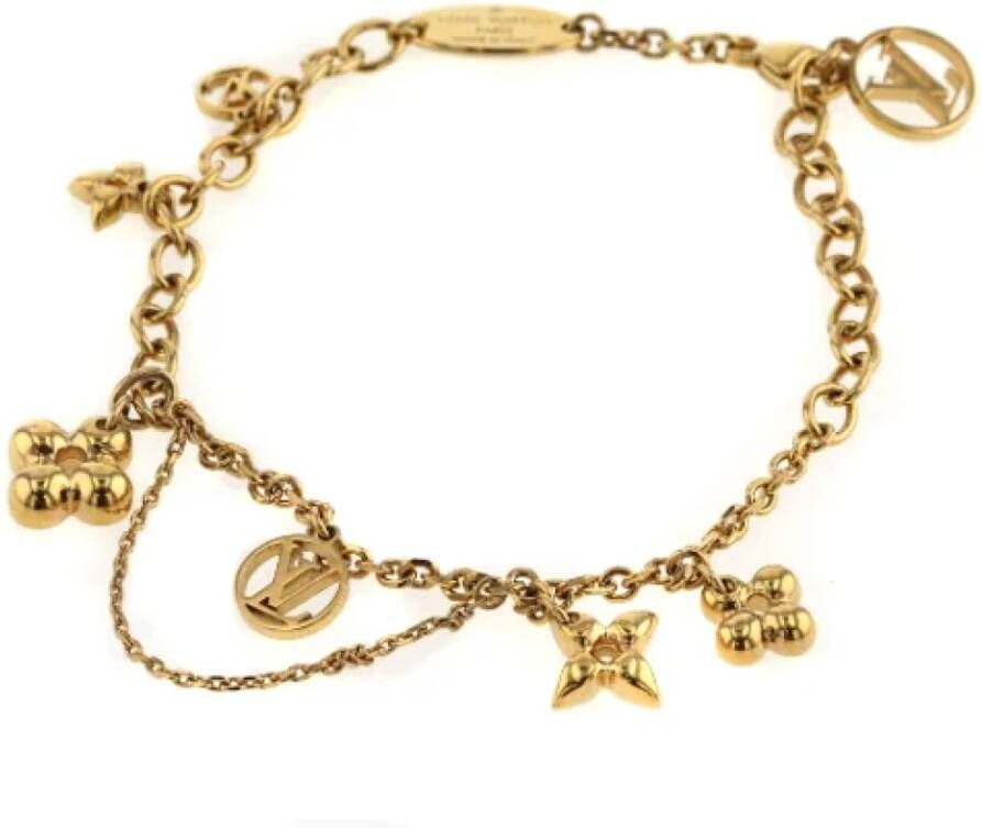 Louis Vuitton Vintage Pre owned Yellow Gold bracelets , Geel, Dames