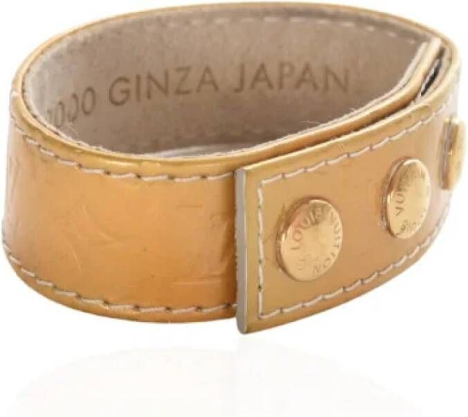 Louis Vuitton Vintage Tweedehands armbanden , Beige, Dames