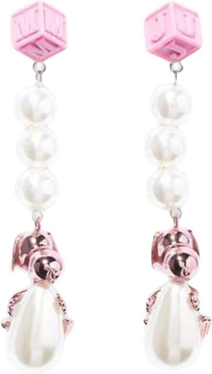 Marc Jacobs Oorbellen , Wit, Dames