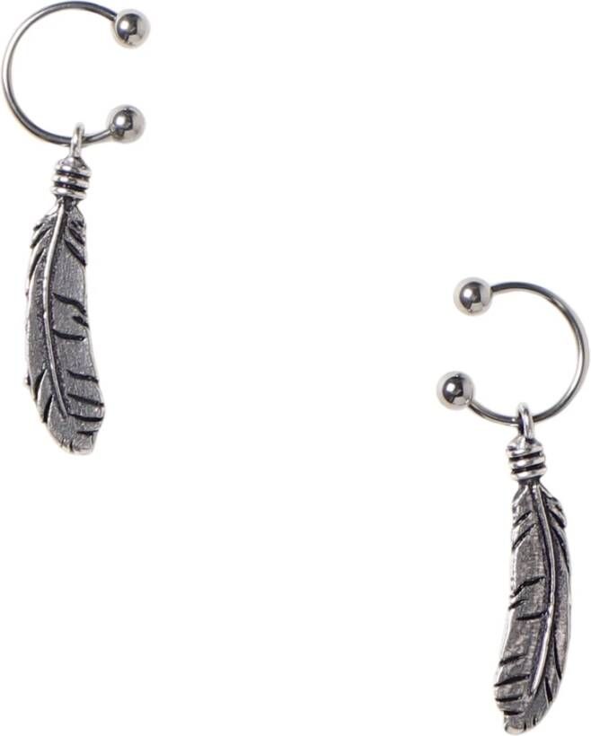 Marcelo Burlon Oorbellen Grijs Dames