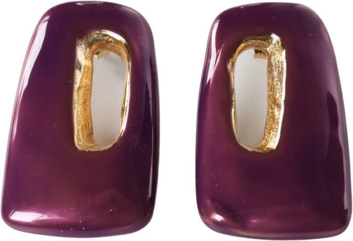 Marni Oorbellen Paars Dames