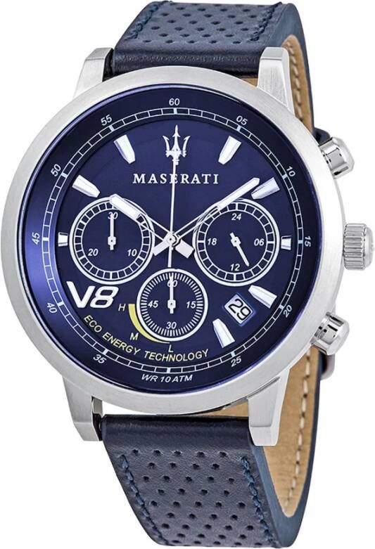 Maserati Horloges Blauw Heren